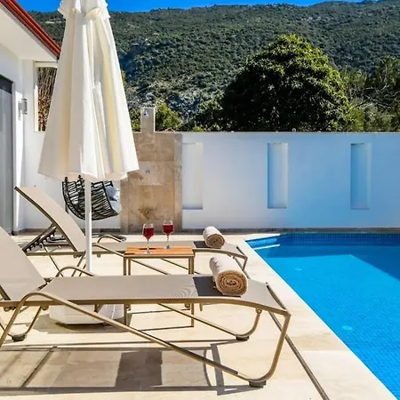 Havuz Alani Korunakli Rahat Minik Bir * Kas